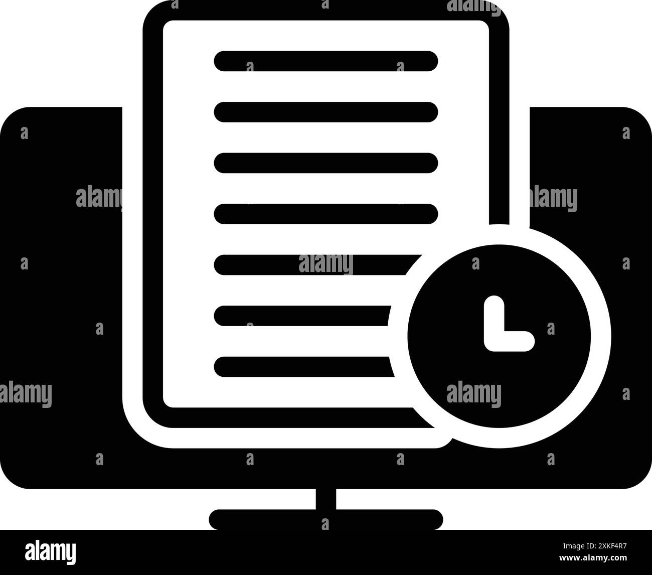 Icona per prontamente, immediatamente Illustrazione Vettoriale