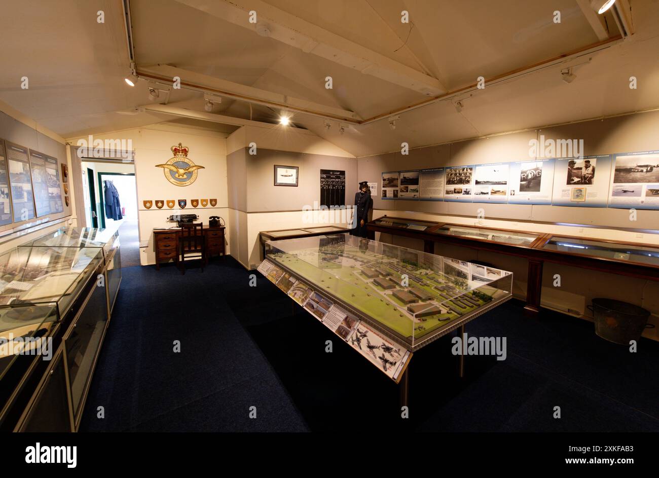 Mostre dal Montrose Air Station Heritage Centre Foto Stock