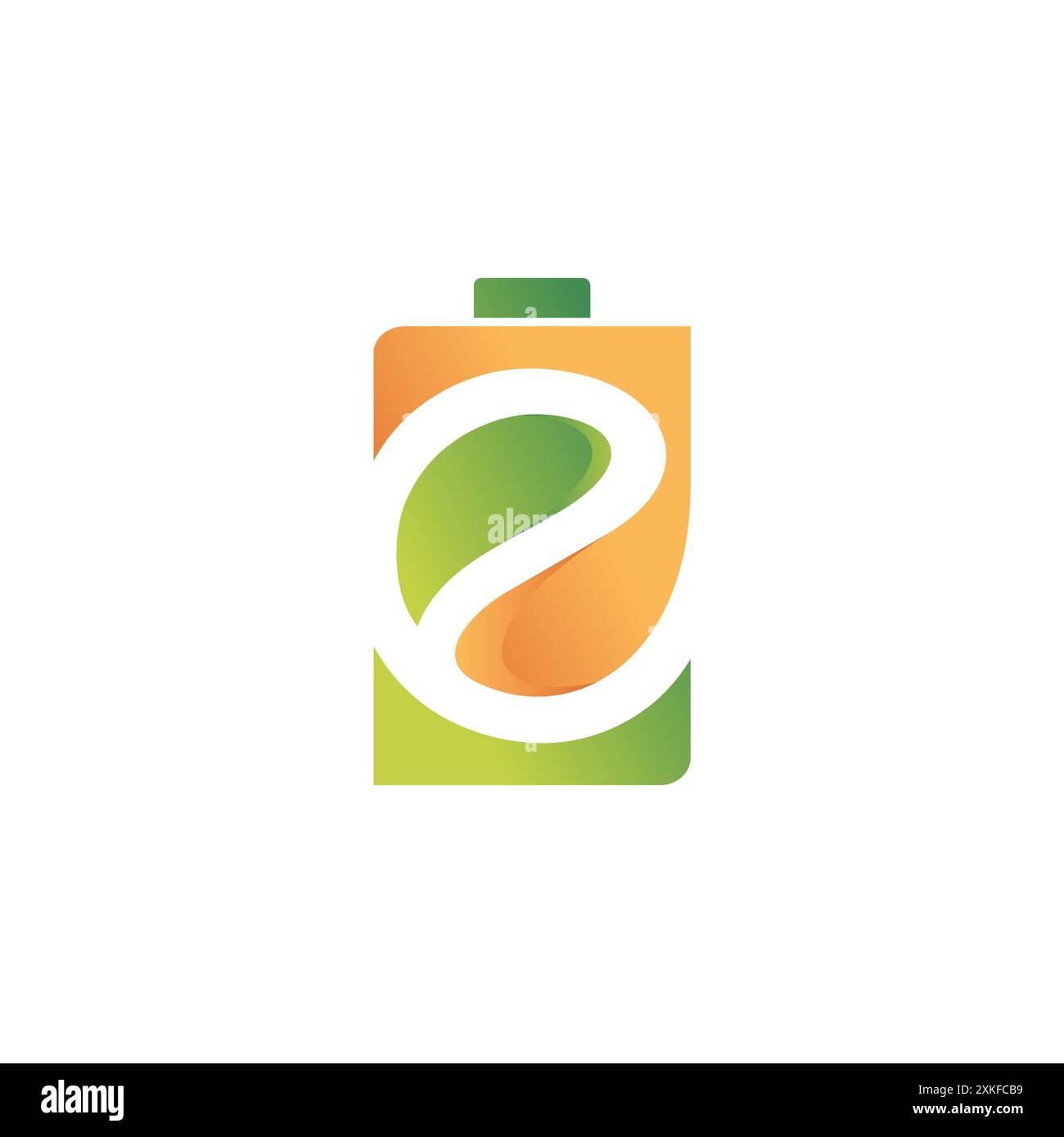 Modello di progettazione aziendale del logo della batteria del veicolo elettrico. Illustrazione vettoriale Illustrazione Vettoriale