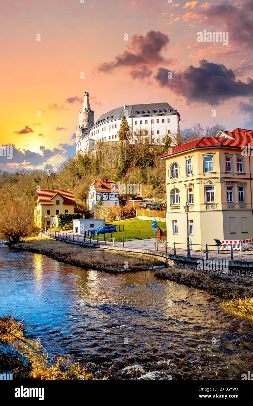 Weida Osterburg, Thueringen, Germania Foto Stock