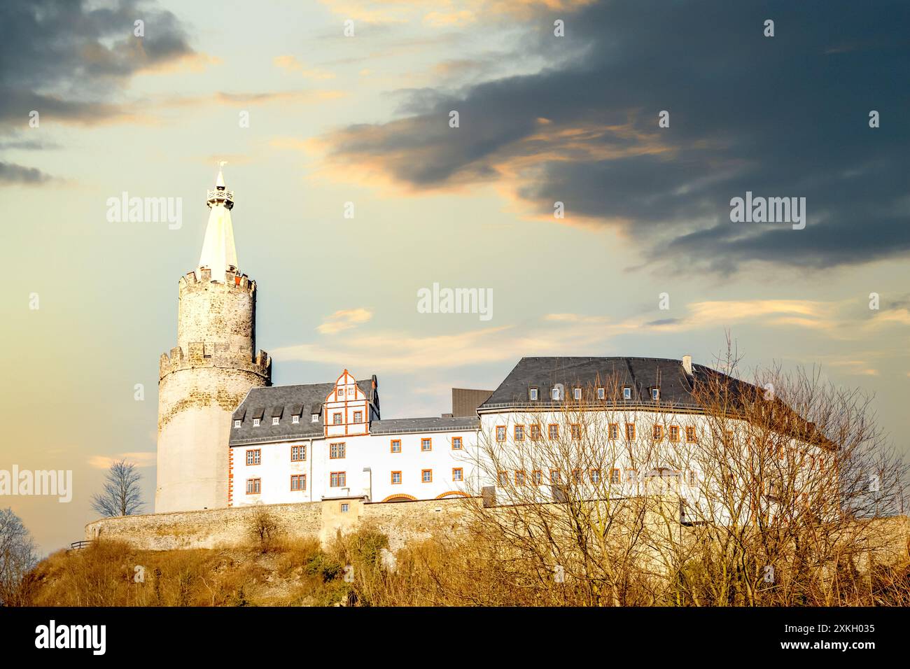 Weida Osterburg, Thueringen, Germania Foto Stock