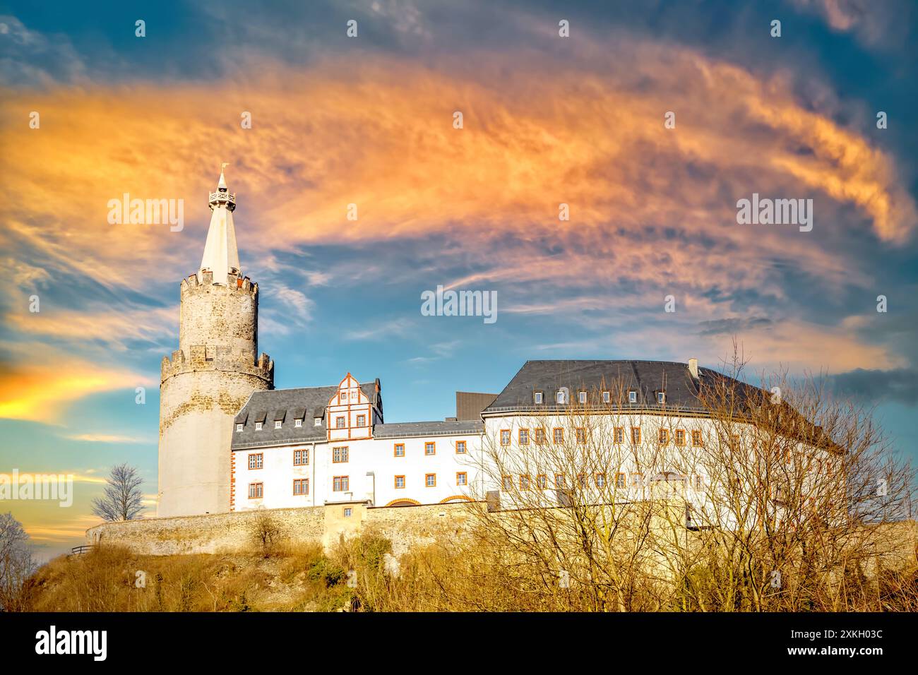 Weida Osterburg, Thueringen, Germania Foto Stock