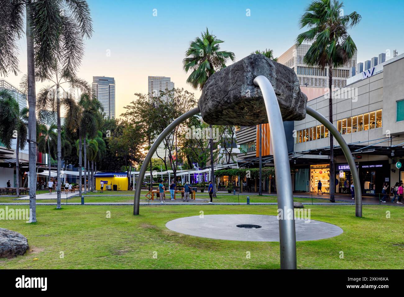 Bonifacio Global City, BGC, Manila, Filippine Foto Stock