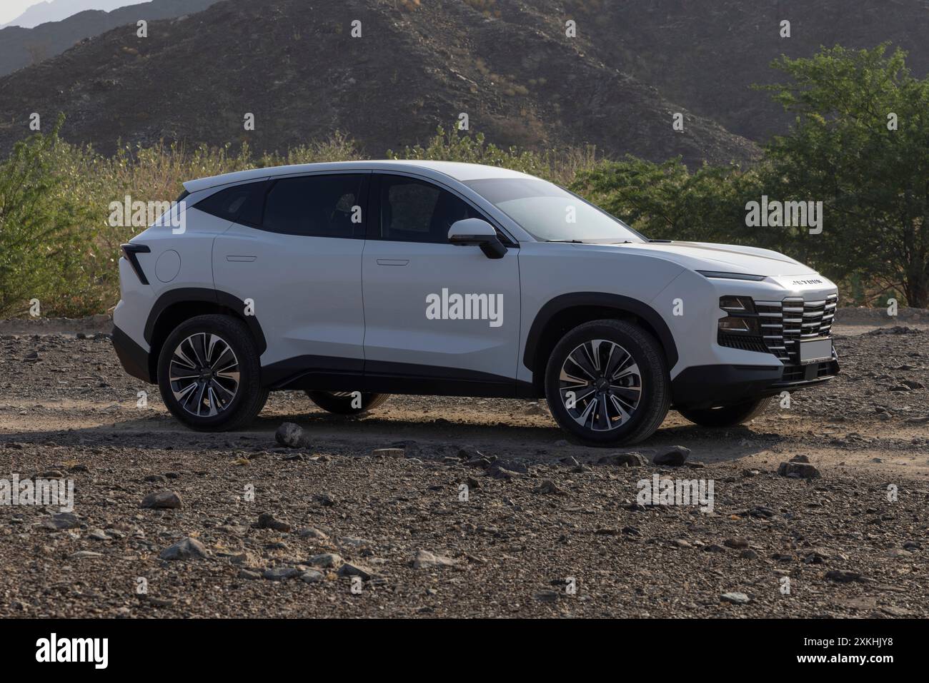 Jetour Dashing è un SUV elegante e moderno che combina tecnologia all'avanguardia e comfort di livello superiore. Foto Stock