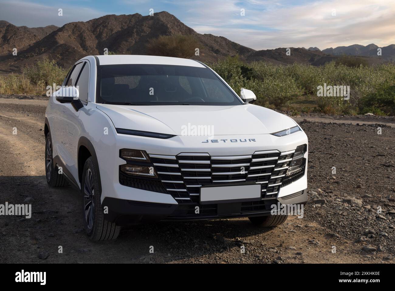 Jetour Dashing è un SUV elegante e moderno che combina tecnologia all'avanguardia e comfort di livello superiore. Foto Stock