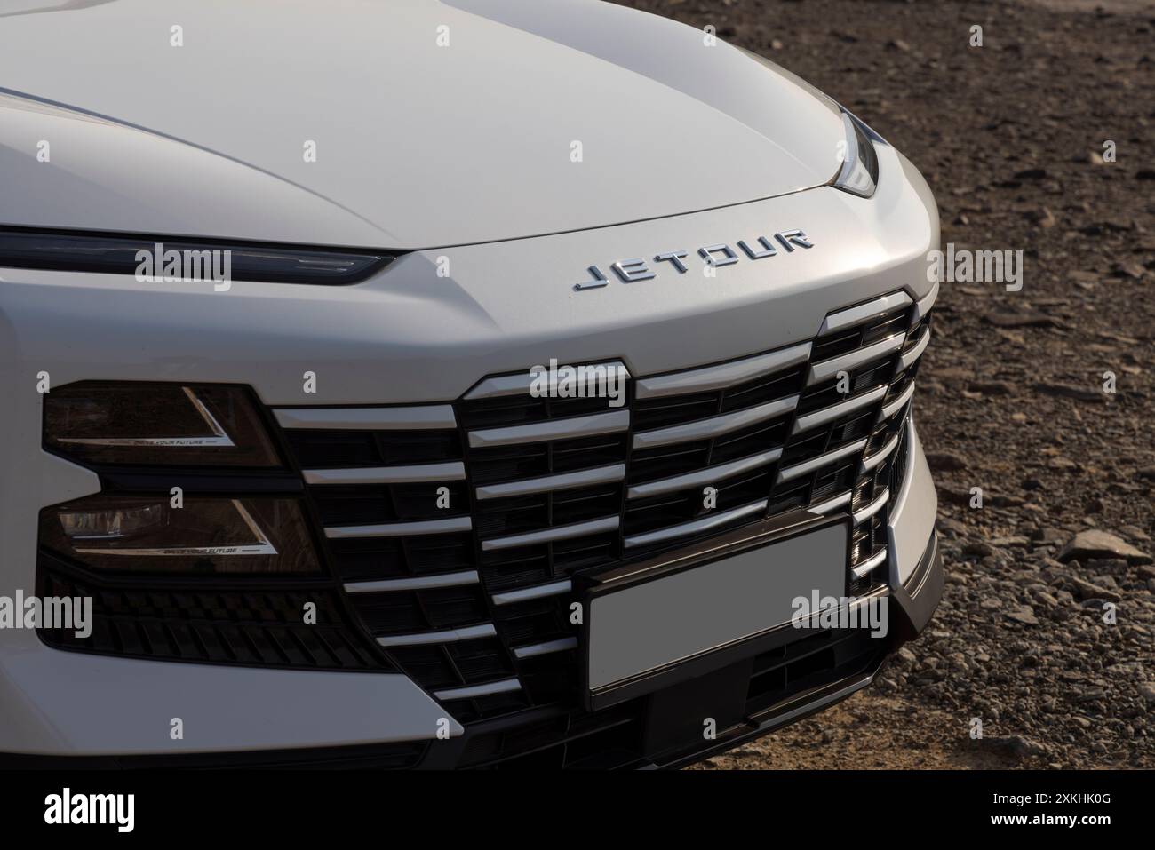 Jetour Dashing è un SUV elegante e moderno che combina tecnologia all'avanguardia e comfort di livello superiore. Foto Stock