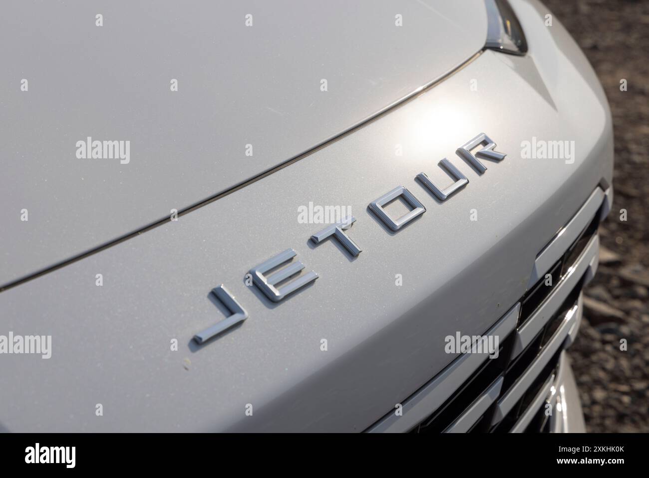 Jetour Dashing è un SUV elegante e moderno che combina tecnologia all'avanguardia e comfort di livello superiore. Foto Stock