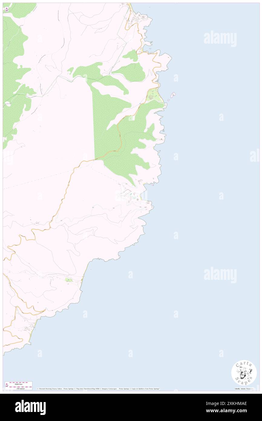 Pugnochiuso, Provincia di Foggia, IT, Italia, Puglia, N 41 47' 7'', N 16 11' 2'', MAP, Cartascapes Map pubblicata nel 2024. Esplora Cartascapes, una mappa che rivela i diversi paesaggi, culture ed ecosistemi della Terra. Viaggia attraverso il tempo e lo spazio, scoprendo l'interconnessione del passato, del presente e del futuro del nostro pianeta. Foto Stock