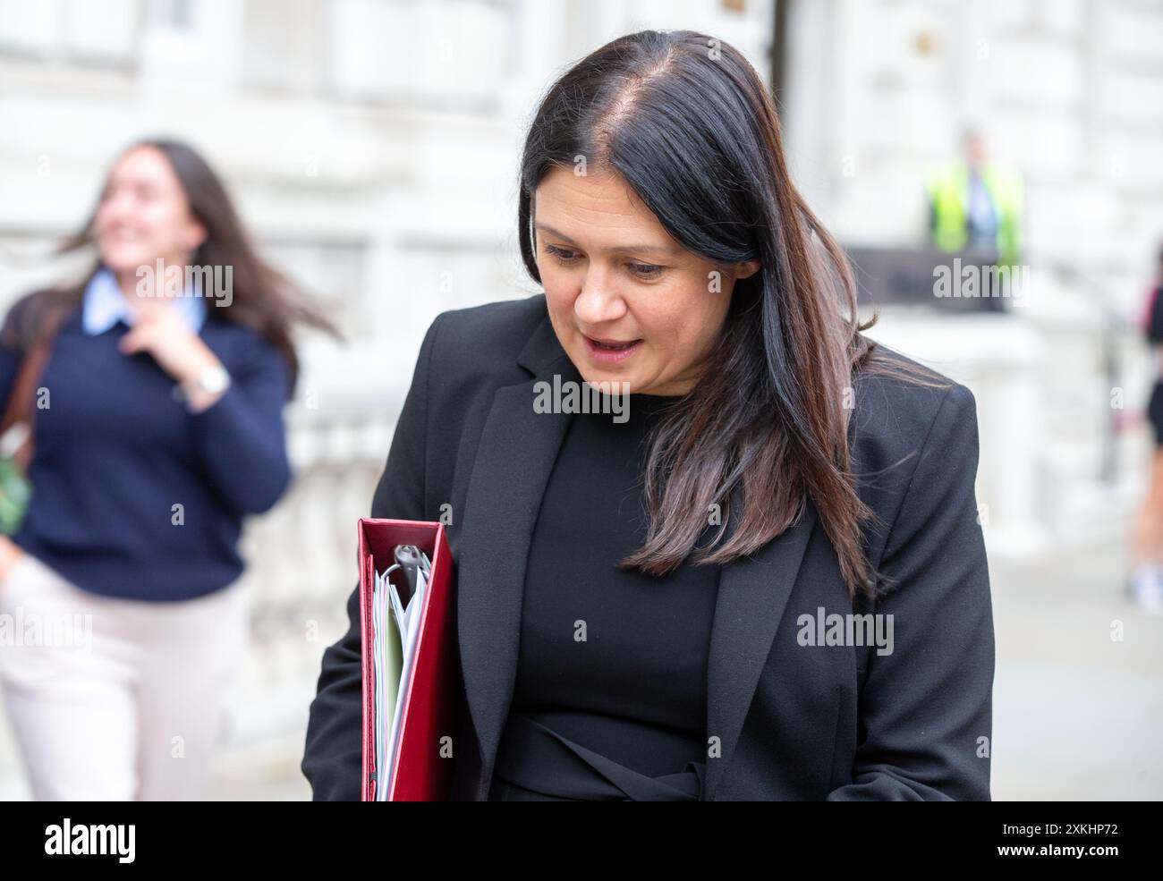 Londra, 23 luglio 2024 LISA NANDY Segretario di Stato per la cultura, i media e lo sport visto a Whitehall credito: Richard Lincoln/Alamy Live News Foto Stock