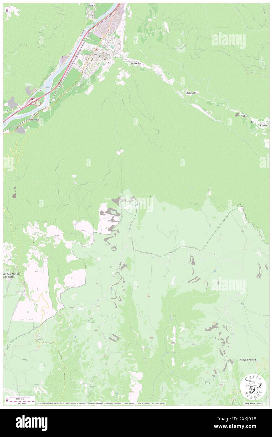 Rifugio Castelberto, Provincia di Verona, IT, Italia, Veneto, N 45 43' 6'', N 11 1' 2'', MAP, Cartascapes Map pubblicata nel 2024. Esplora Cartascapes, una mappa che rivela i diversi paesaggi, culture ed ecosistemi della Terra. Viaggia attraverso il tempo e lo spazio, scoprendo l'interconnessione del passato, del presente e del futuro del nostro pianeta. Foto Stock