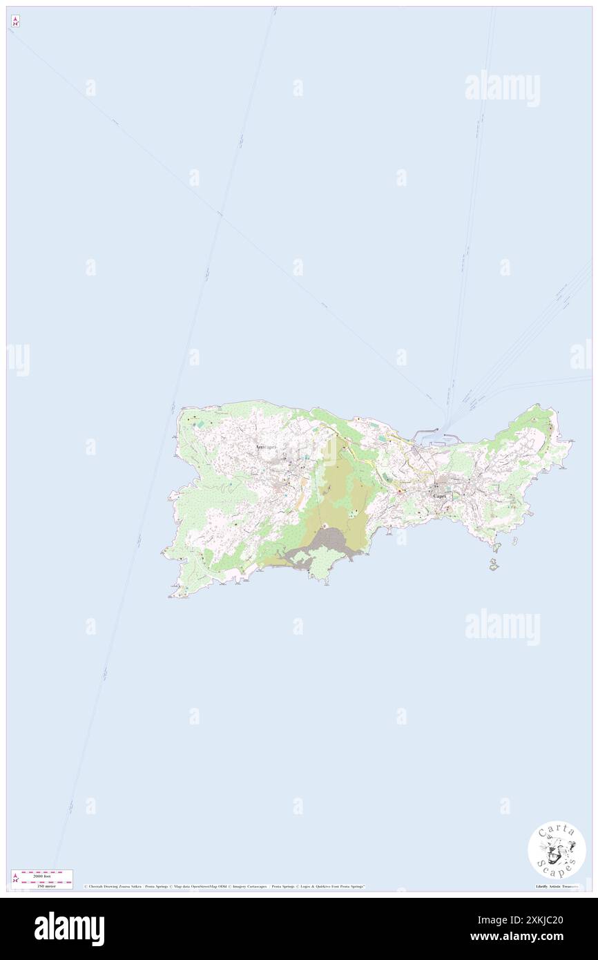 Melia Villa Capri, Napoli, IT, Italia, Campania, N 40 33' 19'', N 14 13' 9'', MAP, Cartascapes Map pubblicata nel 2024. Esplora Cartascapes, una mappa che rivela i diversi paesaggi, culture ed ecosistemi della Terra. Viaggia attraverso il tempo e lo spazio, scoprendo l'interconnessione del passato, del presente e del futuro del nostro pianeta. Foto Stock