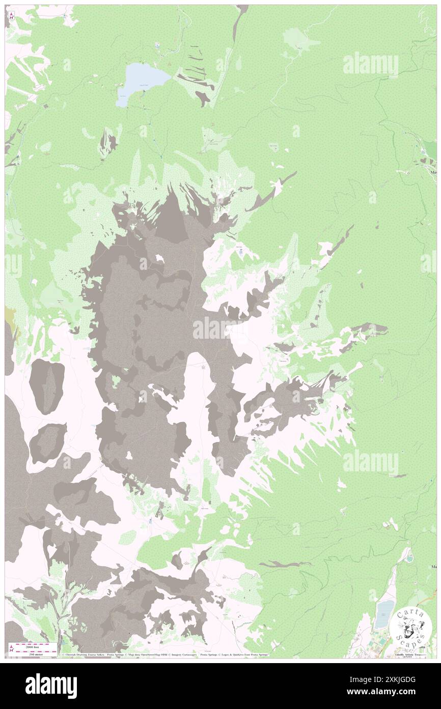 Croz della Madonna, Provincia autonoma di Trento, IT, Italia, Trentino-alto Adige, N 46 13' 13'', N 10 58' 6'', mappa, Cartascapes Mappa pubblicata nel 2024. Esplora Cartascapes, una mappa che rivela i diversi paesaggi, culture ed ecosistemi della Terra. Viaggia attraverso il tempo e lo spazio, scoprendo l'interconnessione del passato, del presente e del futuro del nostro pianeta. Foto Stock