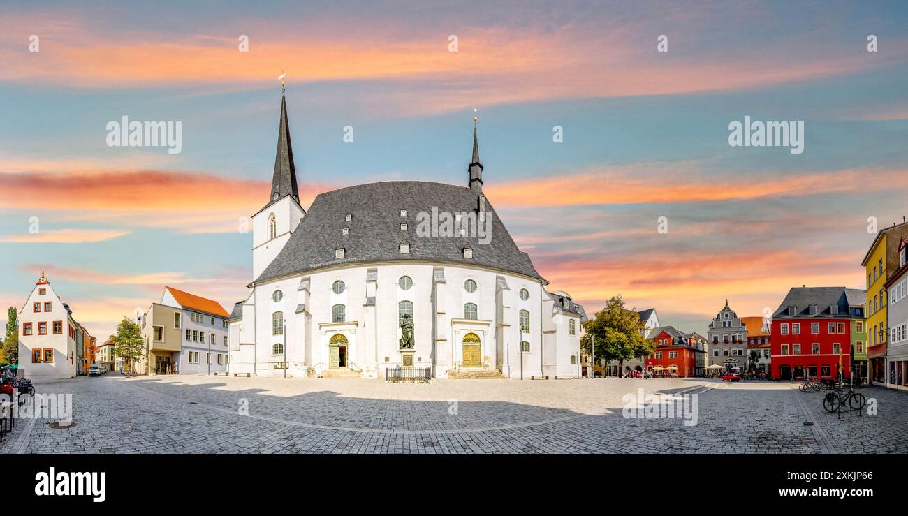 Città vecchia di Weimar, Germania Foto Stock