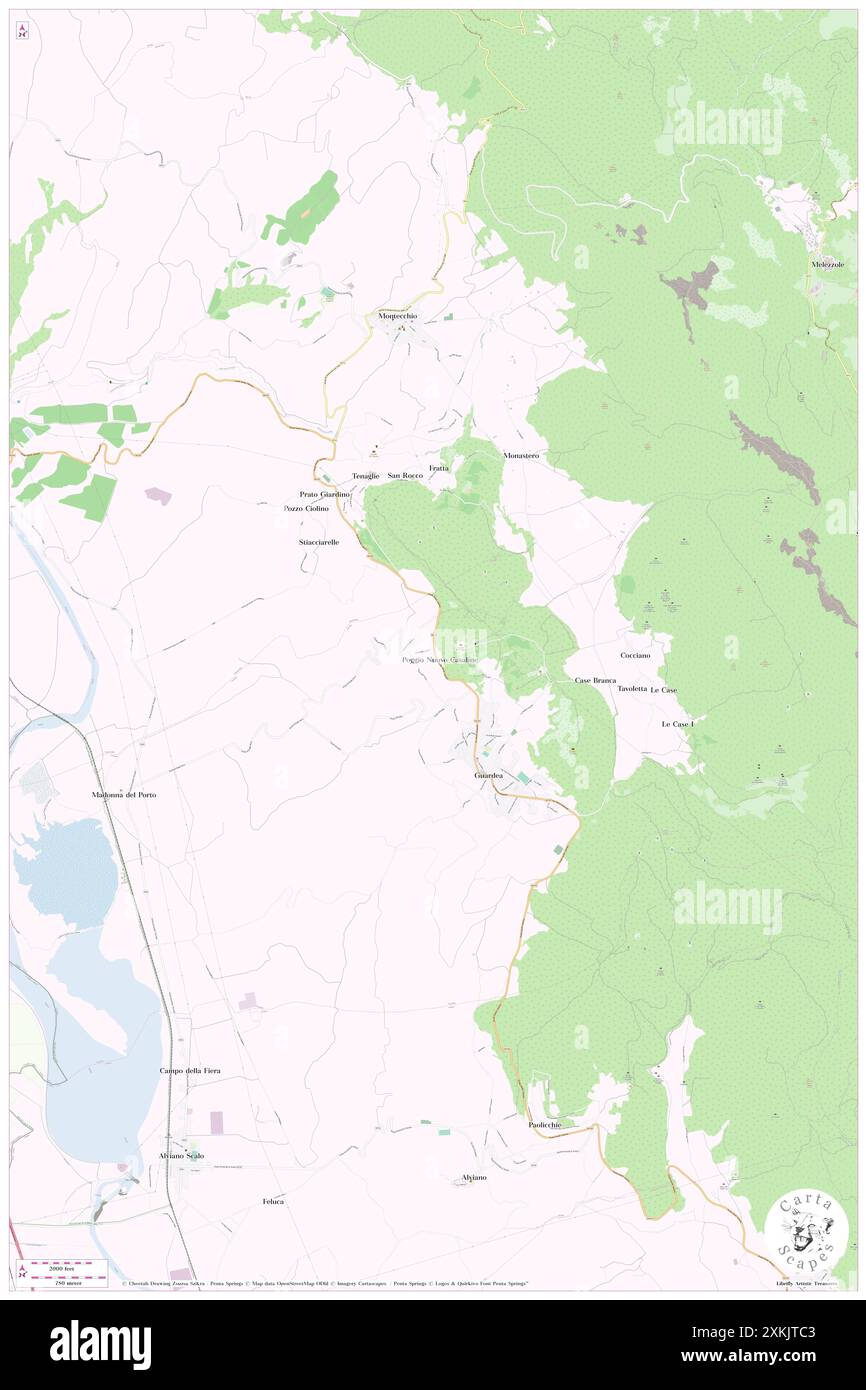 Poggio nuovo-Casaline, Provincia di Terni, IT, Italia, Umbria, N 42 38' 3'', N 12 17' 28'', MAP, Cartascapes Map pubblicata nel 2024. Esplora Cartascapes, una mappa che rivela i diversi paesaggi, culture ed ecosistemi della Terra. Viaggia attraverso il tempo e lo spazio, scoprendo l'interconnessione del passato, del presente e del futuro del nostro pianeta. Foto Stock