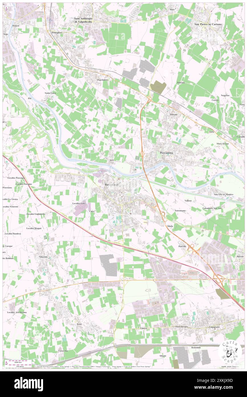 Affittacamere Citella, Provincia di Verona, IT, Italia, Veneto, N 45 28' 25'', N 10 51' 4'', MAP, Cartascapes Map pubblicata nel 2024. Esplora Cartascapes, una mappa che rivela i diversi paesaggi, culture ed ecosistemi della Terra. Viaggia attraverso il tempo e lo spazio, scoprendo l'interconnessione del passato, del presente e del futuro del nostro pianeta. Foto Stock