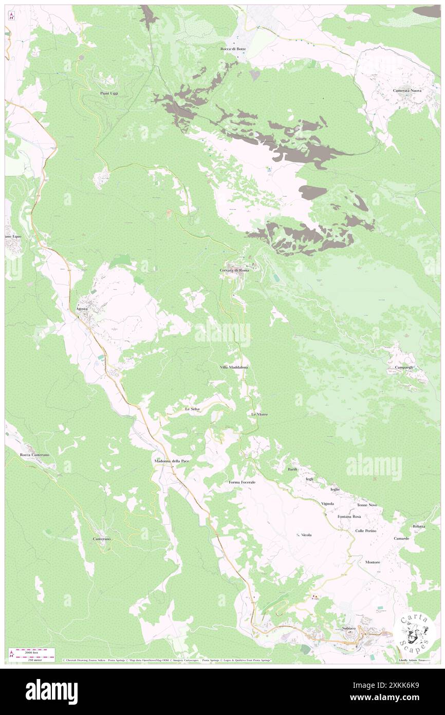 Hotel Emma, Città metropolitana di Roma capitale, IT, Italia, Lazio, N 41 58' 37'', N 13 3' 55'', mappa, Cartascapes Mappa pubblicata nel 2024. Esplora Cartascapes, una mappa che rivela i diversi paesaggi, culture ed ecosistemi della Terra. Viaggia attraverso il tempo e lo spazio, scoprendo l'interconnessione del passato, del presente e del futuro del nostro pianeta. Foto Stock