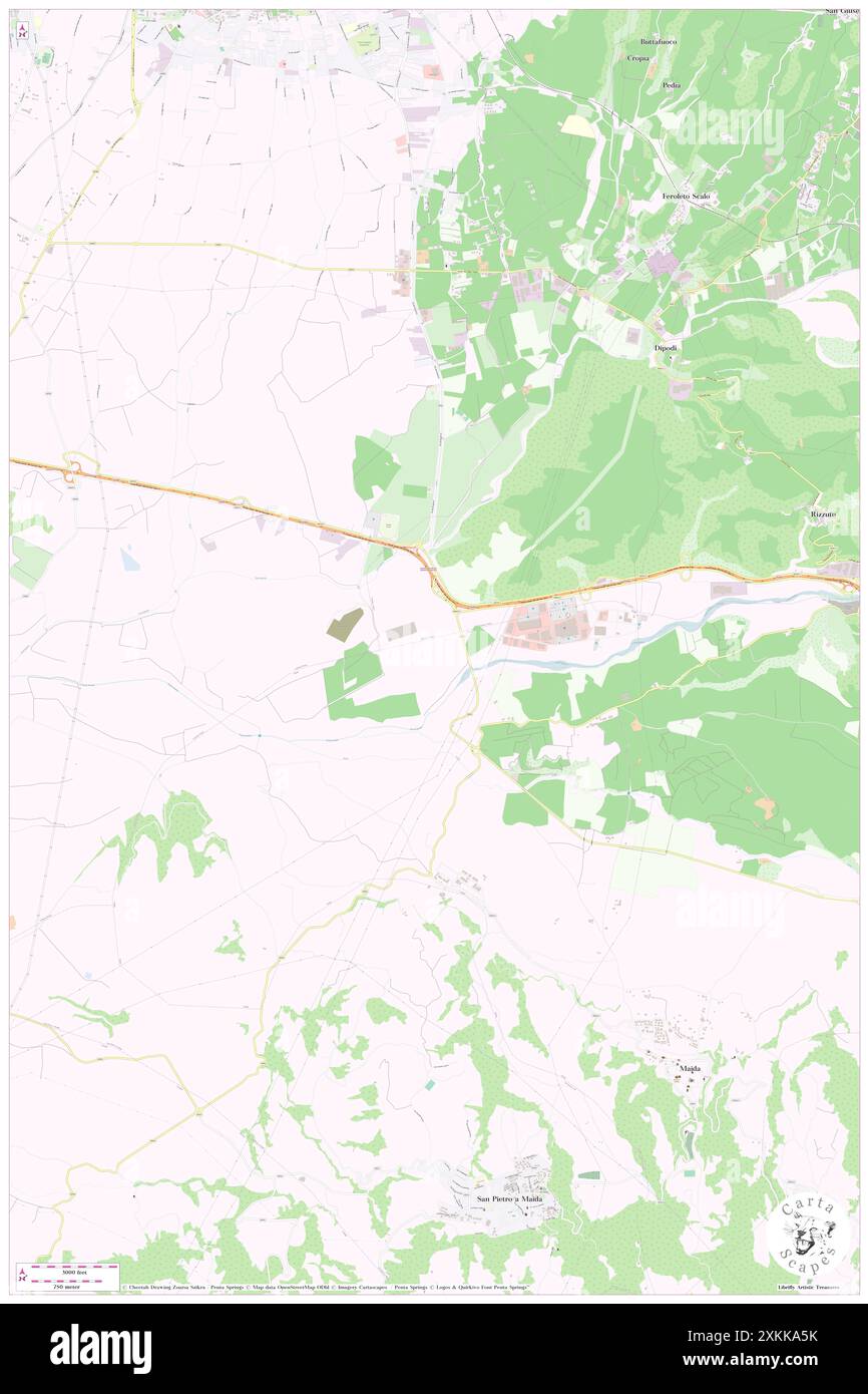 Comune o condomini, Provincia di Catanzaro, IT, Italia, Calabria, N 38 53' 50'', N 16 20' 4'', MAP, Cartascapes Map pubblicata nel 2024. Esplora Cartascapes, una mappa che rivela i diversi paesaggi, culture ed ecosistemi della Terra. Viaggia attraverso il tempo e lo spazio, scoprendo l'interconnessione del passato, del presente e del futuro del nostro pianeta. Foto Stock