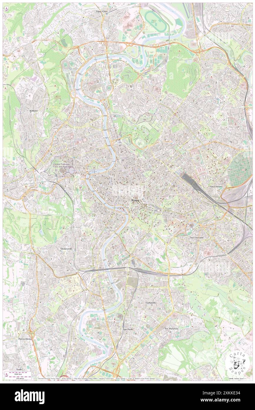 Chiesa del Gesu, Città metropolitana di Roma capitale, IT, Italia, Lazio, N 41 53' 45'', N 12 28' 47'', mappa, Cartascapes Mappa pubblicata nel 2024. Esplora Cartascapes, una mappa che rivela i diversi paesaggi, culture ed ecosistemi della Terra. Viaggia attraverso il tempo e lo spazio, scoprendo l'interconnessione del passato, del presente e del futuro del nostro pianeta. Foto Stock