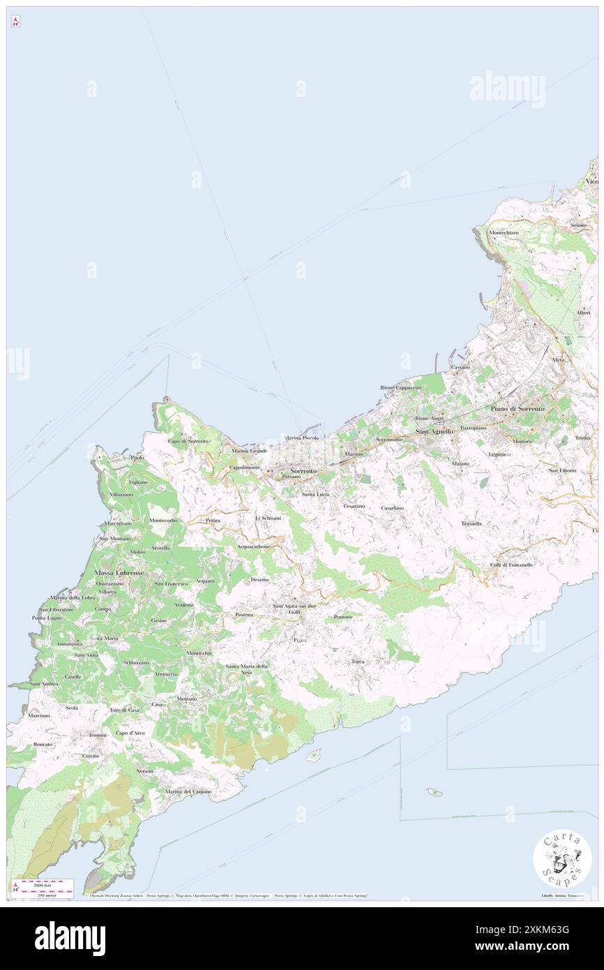 Piazza Sant'Antonino, Napoli, IT, Italia, Campania, N 40 37' 37'', N 14 22' 28'', MAP, Cartascapes Map pubblicata nel 2024. Esplora Cartascapes, una mappa che rivela i diversi paesaggi, culture ed ecosistemi della Terra. Viaggia attraverso il tempo e lo spazio, scoprendo l'interconnessione del passato, del presente e del futuro del nostro pianeta. Foto Stock