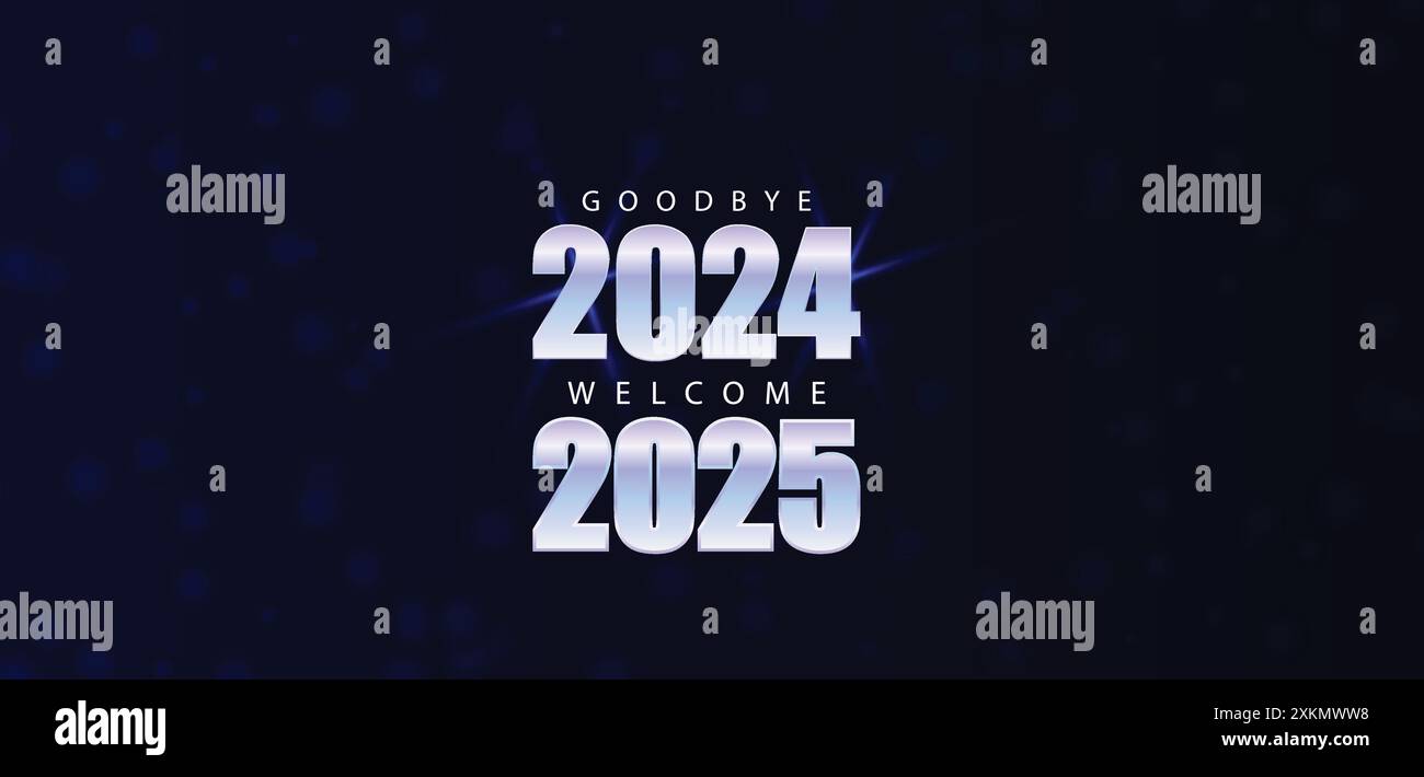 Addio 2024 Immagini Vettoriali Stock Alamy