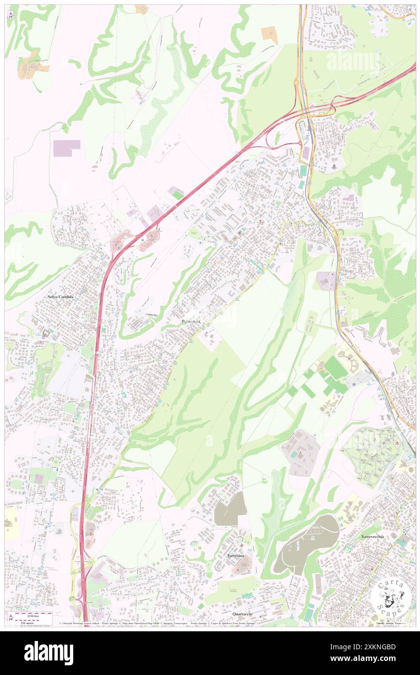 Ottavia, Città metropolitana di Roma capitale, IT, Italia, Lazio, N 41 58' 0'', N 12 24' 0'', mappa, Cartascapes Mappa pubblicata nel 2024. Esplora Cartascapes, una mappa che rivela i diversi paesaggi, culture ed ecosistemi della Terra. Viaggia attraverso il tempo e lo spazio, scoprendo l'interconnessione del passato, del presente e del futuro del nostro pianeta. Foto Stock