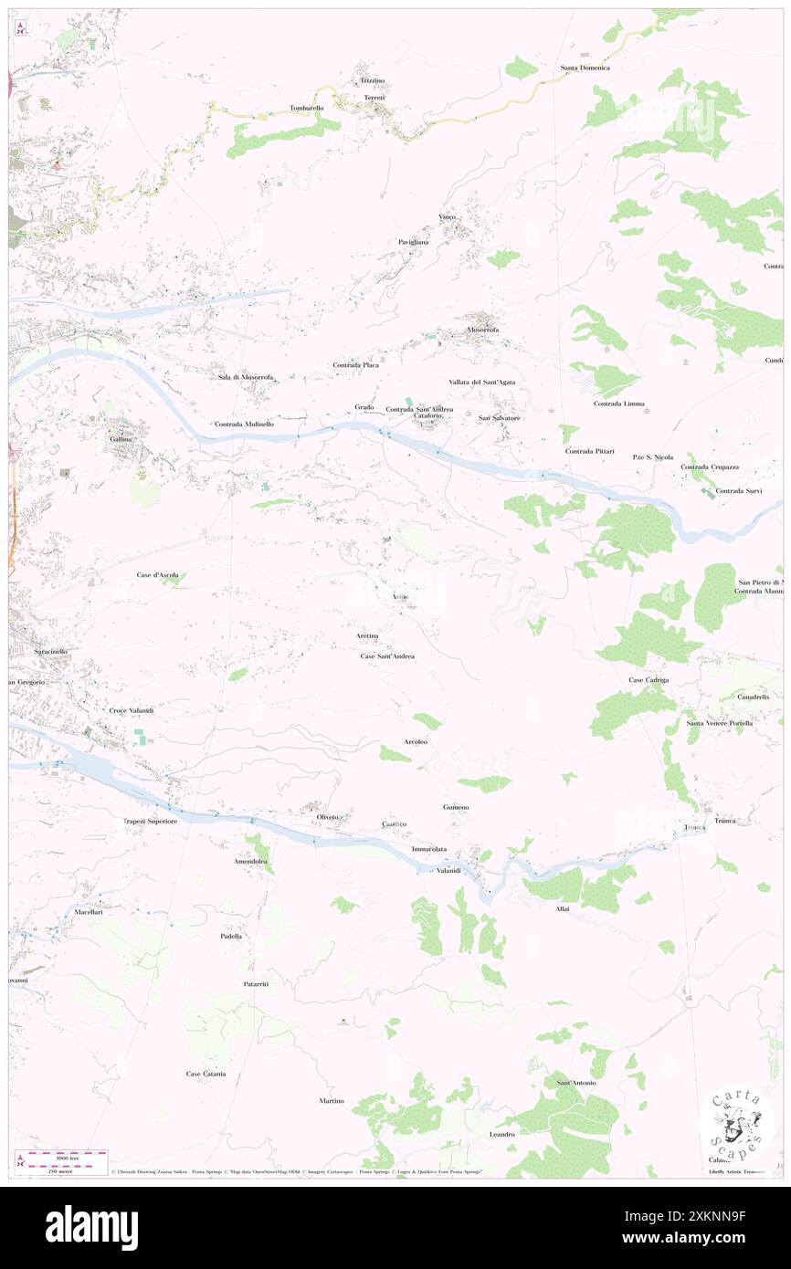 Arma, Provincia di Reggio Calabria, IT, Italia, Calabria, N 38 4' 14'', N 15 42' 50'', mappa, Cartascapes Mappa pubblicata nel 2024. Esplora Cartascapes, una mappa che rivela i diversi paesaggi, culture ed ecosistemi della Terra. Viaggia attraverso il tempo e lo spazio, scoprendo l'interconnessione del passato, del presente e del futuro del nostro pianeta. Foto Stock