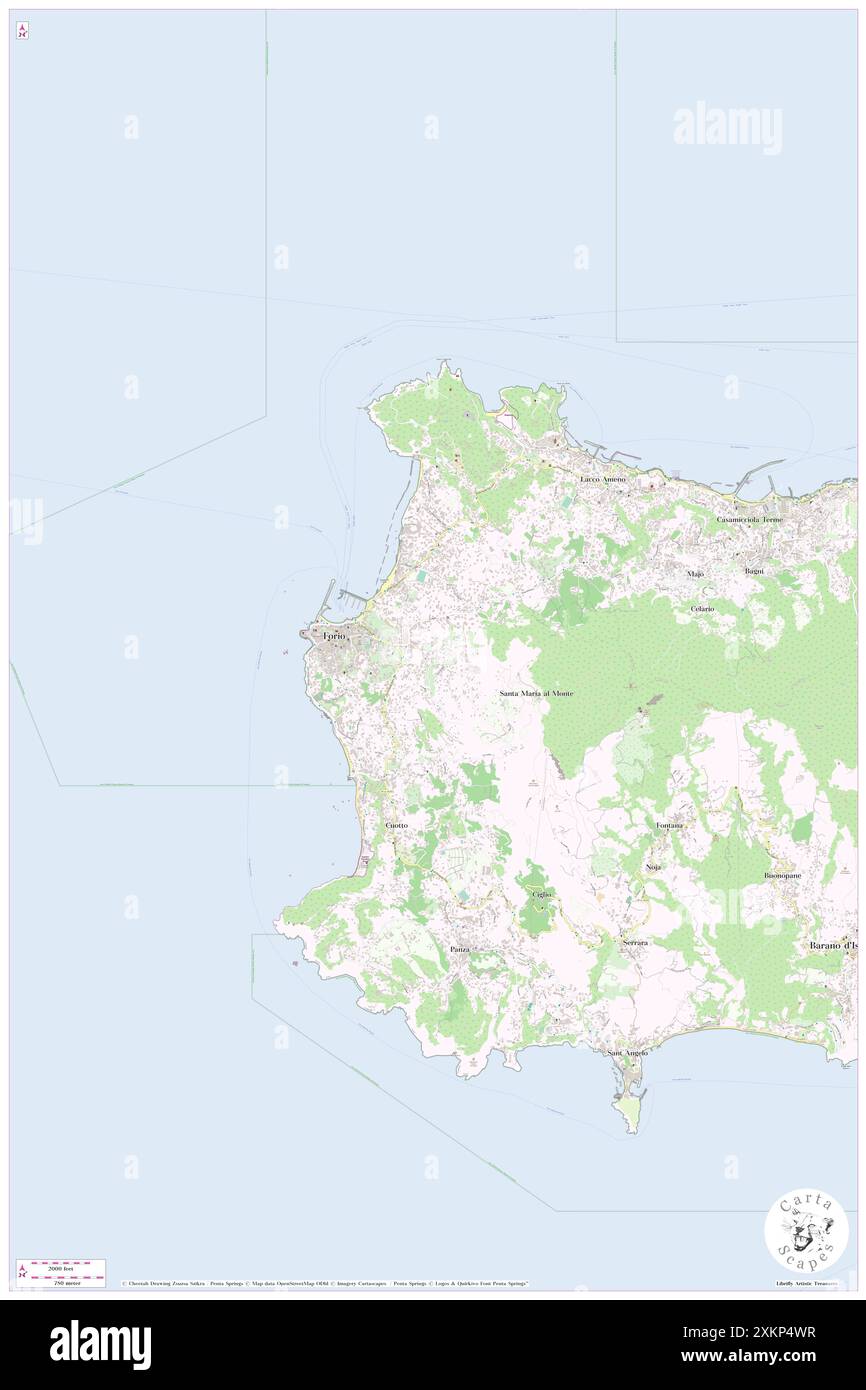 Terme Castaldi, Napoli, IT, Italia, Campania, N 40 44' 8'', N 13 52' 11'', MAP, Cartascapes Map pubblicata nel 2024. Esplora Cartascapes, una mappa che rivela i diversi paesaggi, culture ed ecosistemi della Terra. Viaggia attraverso il tempo e lo spazio, scoprendo l'interconnessione del passato, del presente e del futuro del nostro pianeta. Foto Stock