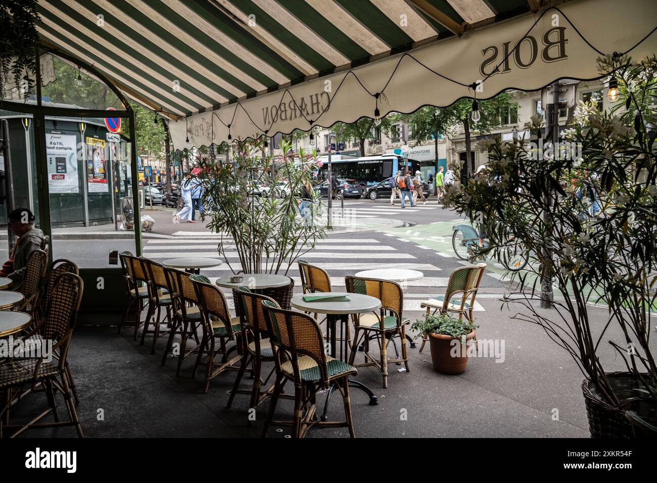 P'tite Bougnate, 85 Boulevard de Magenta nel nono e decimo arrondissement di Parigi, Francia Foto Stock