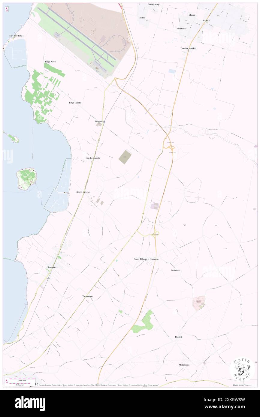 Piscitello, Trapani, IT, Italia, Sicilia, N 37 51' 43'', N 12 30' 33'', MAP, Cartascapes Map pubblicata nel 2024. Esplora Cartascapes, una mappa che rivela i diversi paesaggi, culture ed ecosistemi della Terra. Viaggia attraverso il tempo e lo spazio, scoprendo l'interconnessione del passato, del presente e del futuro del nostro pianeta. Foto Stock