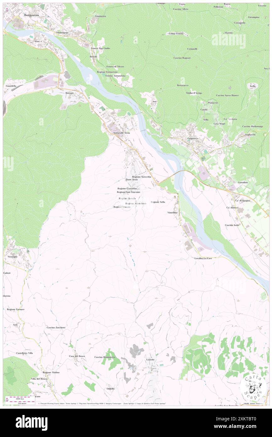 Martellone, Provincia di Vercelli, IT, Italia, Piemonte, N 45 39' 59'', N 8 18' 59'', MAP, Cartascapes Map pubblicata nel 2024. Esplora Cartascapes, una mappa che rivela i diversi paesaggi, culture ed ecosistemi della Terra. Viaggia attraverso il tempo e lo spazio, scoprendo l'interconnessione del passato, del presente e del futuro del nostro pianeta. Foto Stock