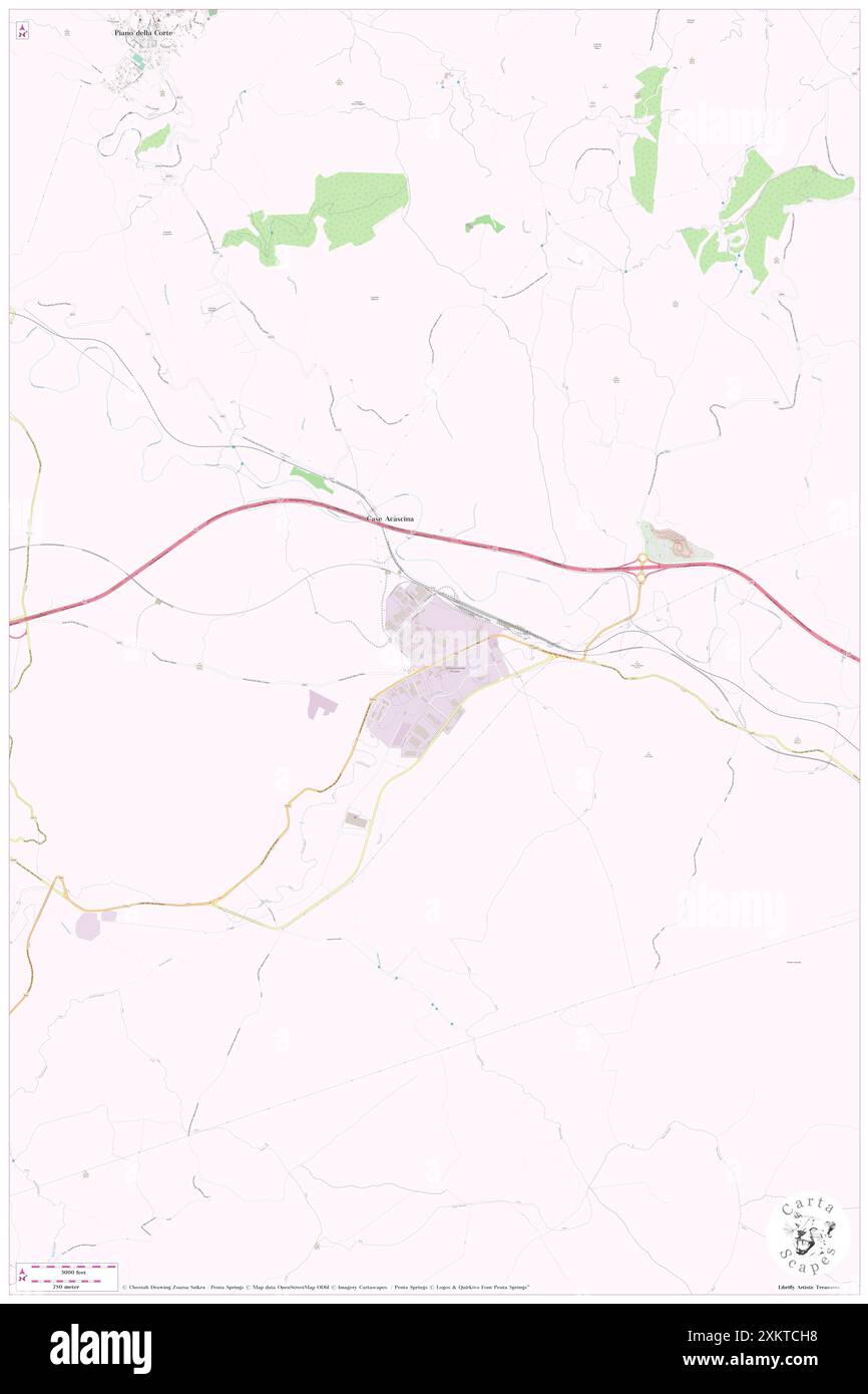 Zona industriale Dittaino, Enna, IT, Italia, Sicilia, N 37 33' 45'', N 14 27' 5'', MAP, Cartascapes Map pubblicata nel 2024. Esplora Cartascapes, una mappa che rivela i diversi paesaggi, culture ed ecosistemi della Terra. Viaggia attraverso il tempo e lo spazio, scoprendo l'interconnessione del passato, del presente e del futuro del nostro pianeta. Foto Stock