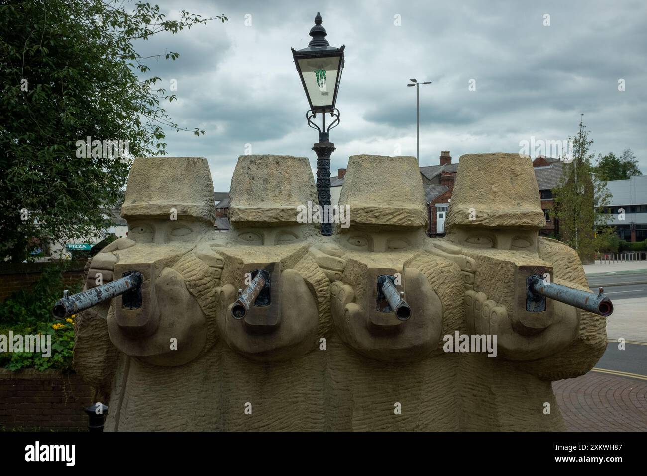 Il 1842 Memorial, Preston Foto Stock