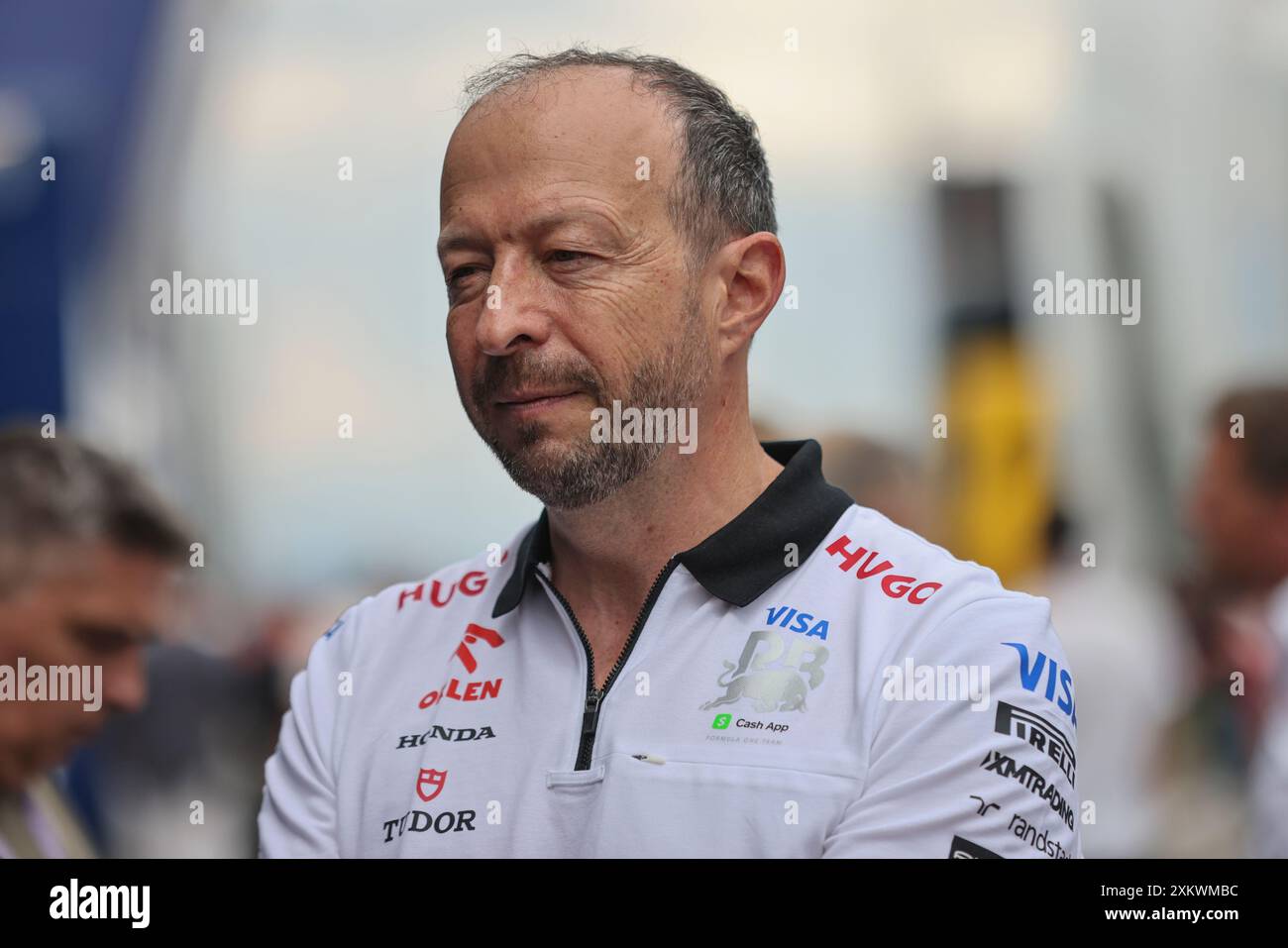 Mogyorod, Ungheria. 21 luglio 2024. Formula 1 Gran Premio d'Ungheria a Hungaroring, Ungheria. Nella foto: Peter Bayer, CEO di Visa Cash App RB Formula One Team © Piotr Zajac/Alamy Live News Foto Stock