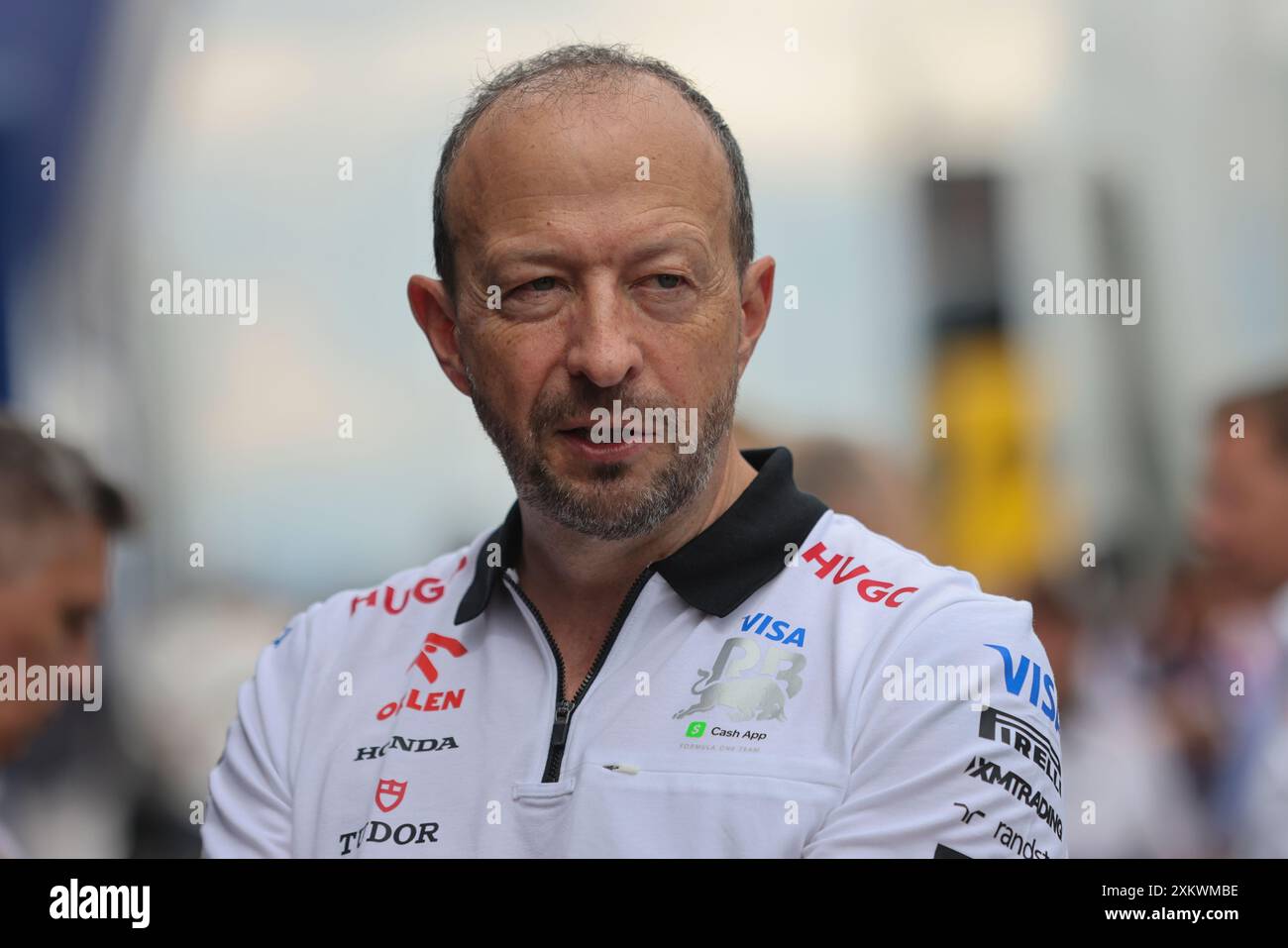 Mogyorod, Ungheria. 21 luglio 2024. Formula 1 Gran Premio d'Ungheria a Hungaroring, Ungheria. Nella foto: Peter Bayer, CEO di Visa Cash App RB Formula One Team © Piotr Zajac/Alamy Live News Foto Stock
