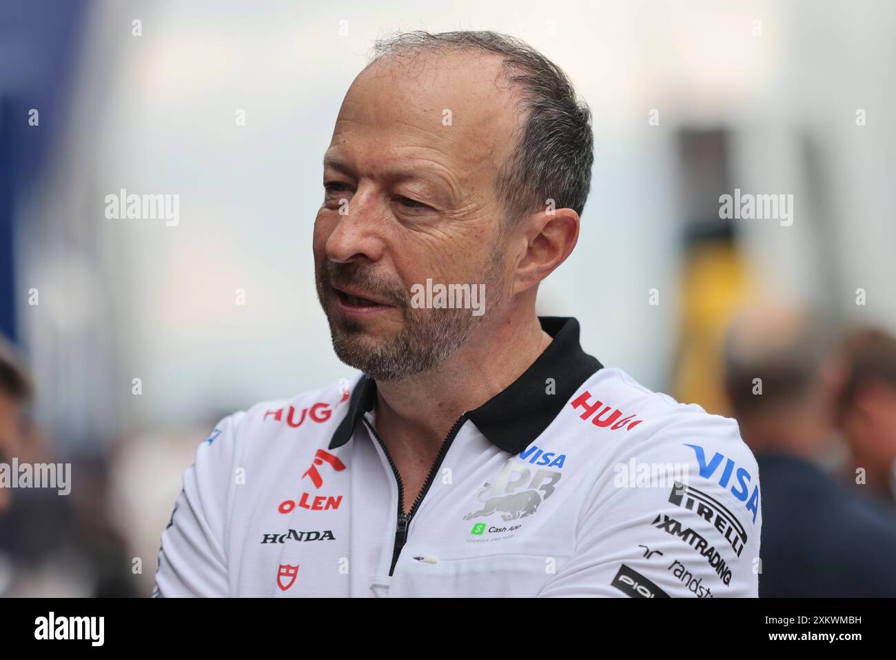 Mogyorod, Ungheria. 21 luglio 2024. Formula 1 Gran Premio d'Ungheria a Hungaroring, Ungheria. Nella foto: Peter Bayer, CEO di Visa Cash App RB Formula One Team © Piotr Zajac/Alamy Live News Foto Stock