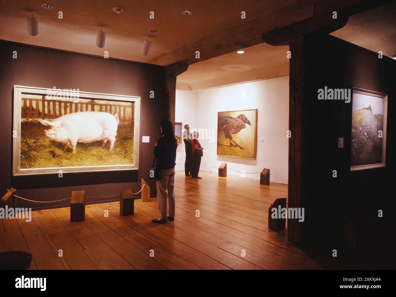 Esponendo arte americana in un mulino del XIX secolo, il Brandywine River Museum è conosciuto a livello internazionale per la sua impareggiabile collezione di opere Foto Stock