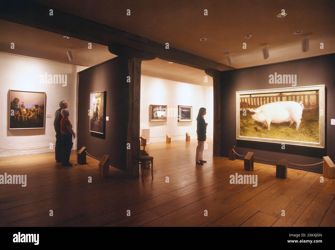 Esponendo arte americana in un mulino del XIX secolo, il Brandywine River Museum è conosciuto a livello internazionale per la sua impareggiabile collezione di opere Foto Stock