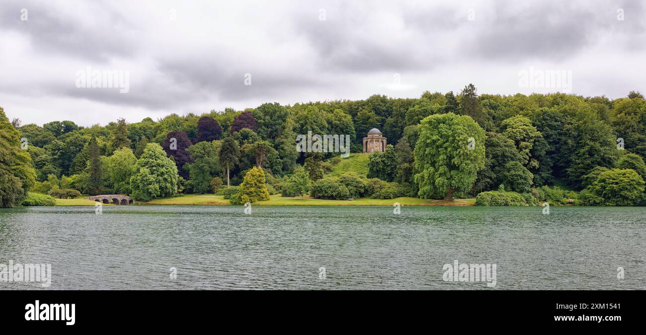 Stourhead Warminster Wiltshire Inghilterra Regno Unito Foto Stock