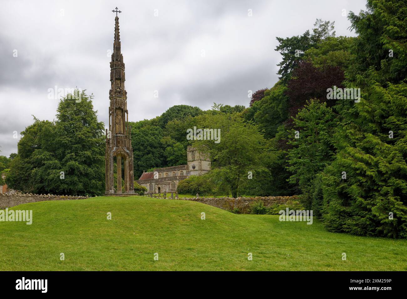 Stourhead, Warminster, Wiltshire, Regno Unito Foto Stock