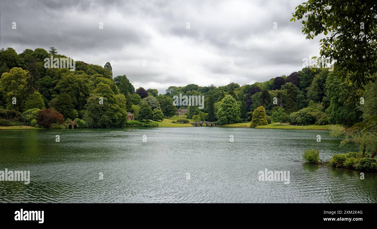 Stourhead Warminster Wiltshire Inghilterra Regno Unito Foto Stock