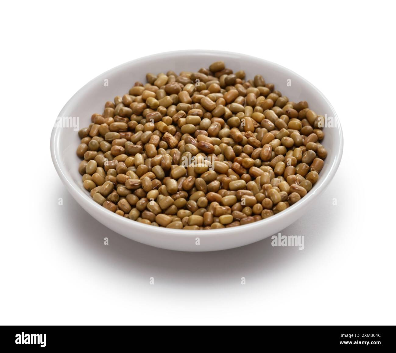 Matki dal (fagioli di falena, fagioli di macina, fagioli di rugiada), ingrediente della cucina indiana Foto Stock