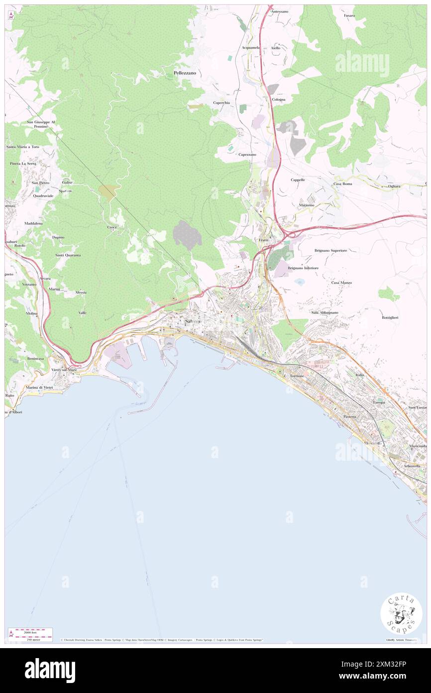 Acquedotto medievale, Provincia di Salerno, IT, Italia, Campania, N 40 40' 47'', N 14 45' 53'', MAP, Cartascapes Map pubblicata nel 2024. Esplora Cartascapes, una mappa che rivela i diversi paesaggi, culture ed ecosistemi della Terra. Viaggia attraverso il tempo e lo spazio, scoprendo l'interconnessione del passato, del presente e del futuro del nostro pianeta. Foto Stock