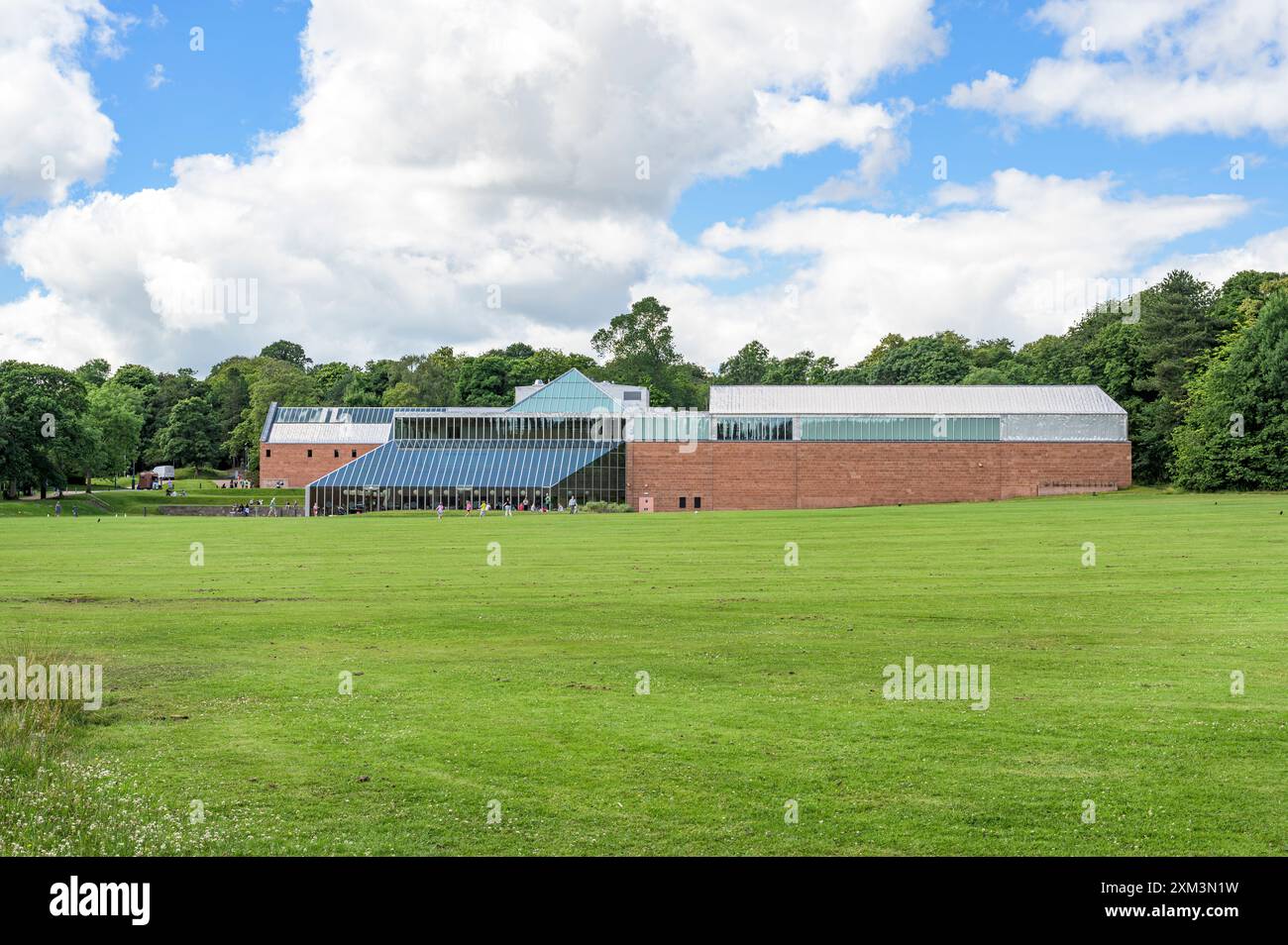 Burrell Collection Museum, Pollok Country Park, Glasgow, Scozia, Regno Unito, Europa Foto Stock