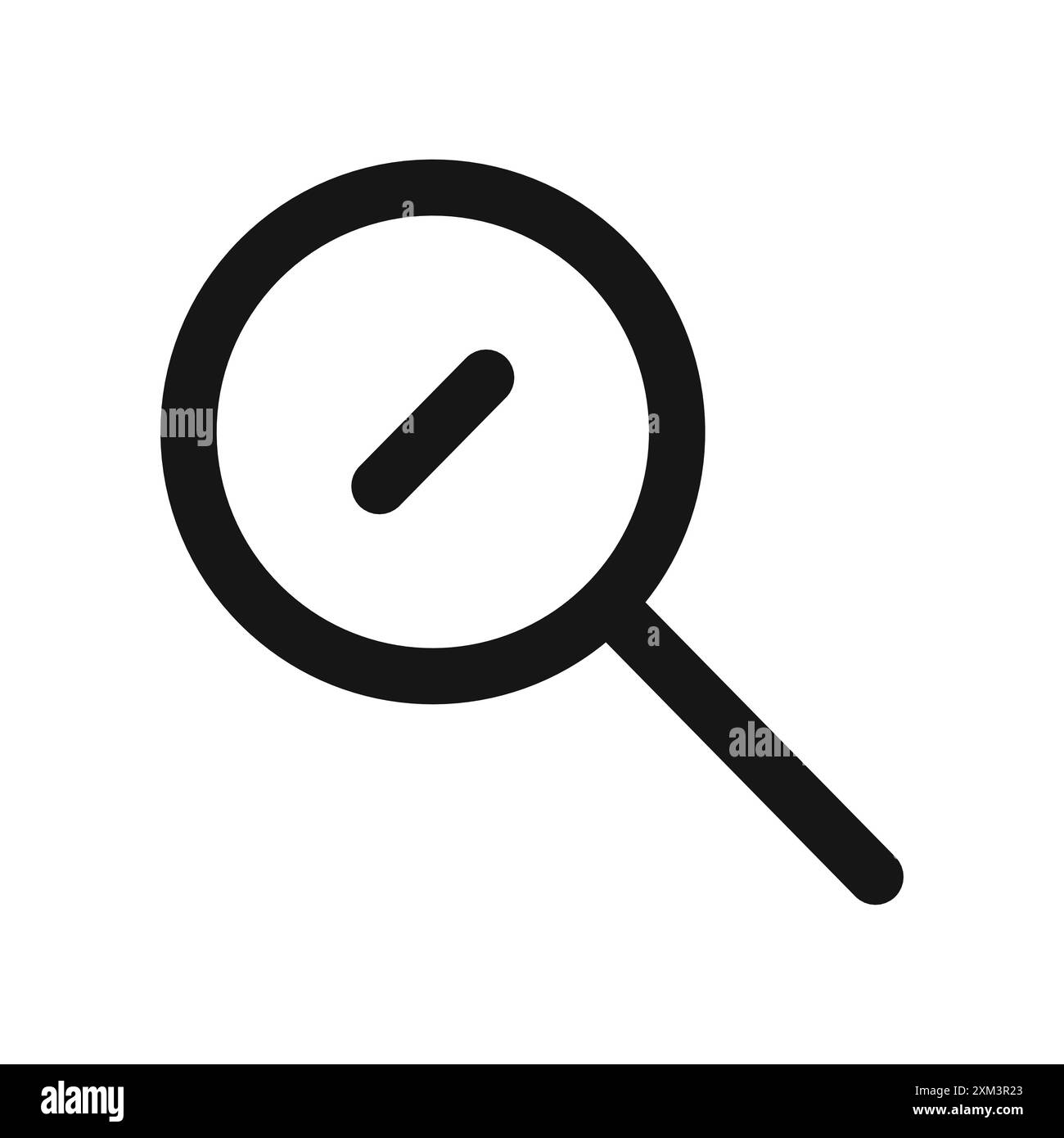 Icona Zoom indietro grafica con linee nere in bianco e nero segno di raccolta del set di contorni Illustrazione Vettoriale