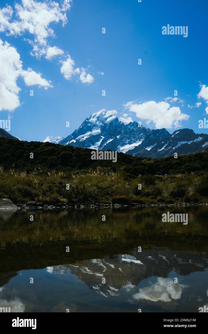 Parco nazionale di Aoraki/Mount Cook Foto Stock