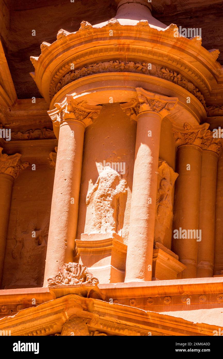 Sito patrimonio dell'umanità dell'UNESCO di Petra, Giordania Foto Stock