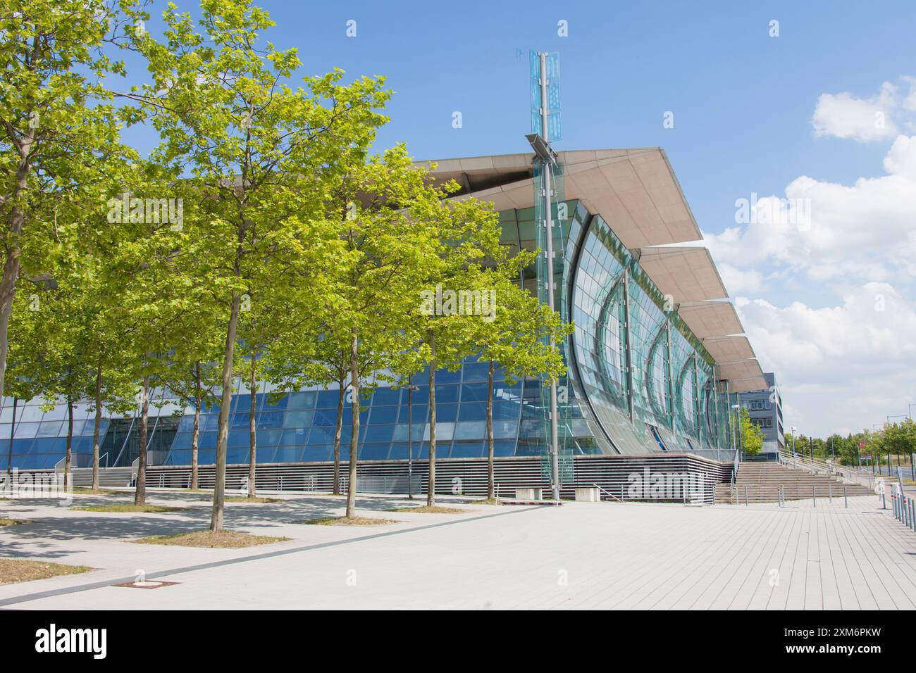 Fiera, area espositiva, Hannover, bassa Sassonia, Germania Foto Stock