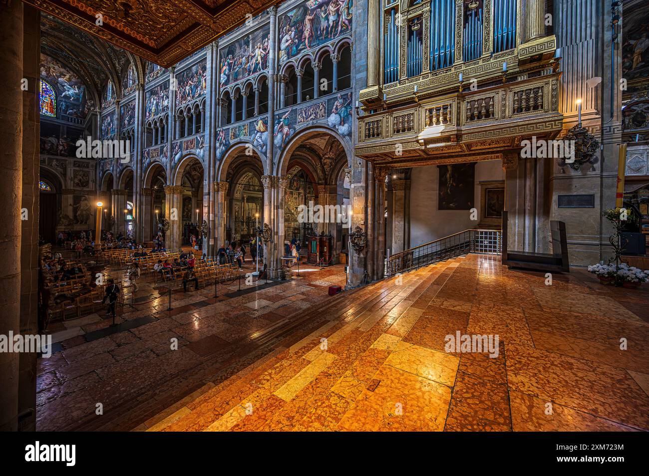 Cattedrale di Parma Cattedrale di Parma, Provincia di Parma, Emilia-Romagna, Italia, Europa Foto Stock