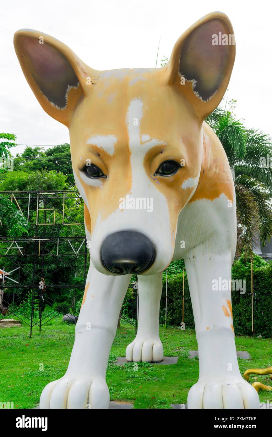 Mercato degli aerei di ChangChui a Thonburi/Bangkok Foto Stock