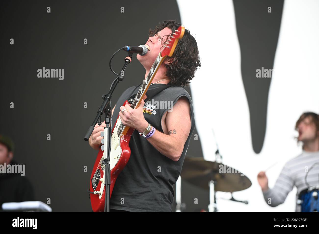 The View , Performing at Tramlines Festival 2024 , Sheffield, Regno Unito Foto Stock